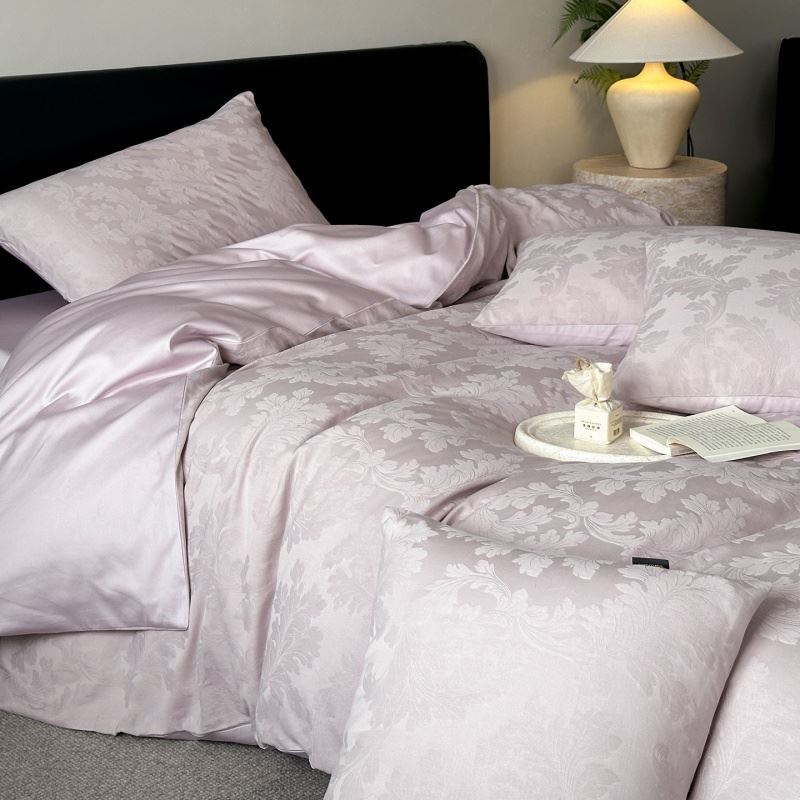 Tencel Yarn-dyed Jacquard Four-piece Bedding Set Tencel Yarn-dyed Jacquard Four-piece Bedding Set